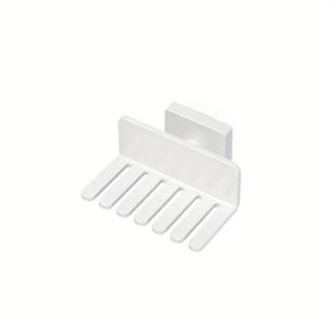 TEMU 1개 애플워치 정리대 - 벽걸이형 스트랩 보관 랙, 공간 절약 디자인, 애플워치 스탠드 호환, 다중 밴드 수납 가능 - 나사 필요 없음, 쉬운 설치 (홈/오피스용) - 내구성 플라스틱 소재 (화이트), 애플워치 시리즈 1/2/3/4/5/6/7/8/SE 지원 - 작업공간 & 화장대 정리, 컴팩트 홀더, 견고한 거치대, 미니멀 데코, 후크