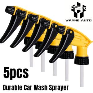 TEMU 5개입 고강도산성 & 알카리 저항 차량 세차 스프레이 노즐 - 내구성 플라스틱, 전기 불필요, 자동차, 가정, 정원, 산업 청소용 - 압력 세척기, 호스 부착물, 정원 관리, 효율적인 스프레이 호환