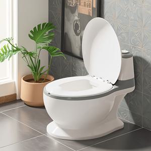 TEMU 어린이 변기 훈련 시트, 휴대용 어린이 화장실, 안전한 부드러운 가장자리 플라스틱 소재, 현실적인 어린이 변기 의자, 남아 여아 선물 추천, 독립 학습에 이상적, 청소 브러쉬 포함 - 물살림 소리 없음, 접이식 어린이 변기, 여행용 어린이 변기, 모던 디자인, 세척 쉬움