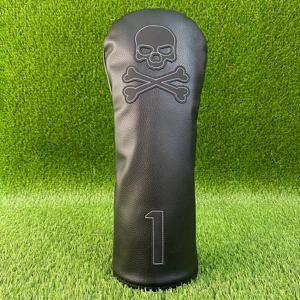 TEMU 블랙 골프 클럽 헤드 커버 (충격 흡수 폼 및 통기성 원단 포함) - 탄력 있는 잠금 장치, 빠른 분리 디자인으로 강화된 보호와 컨트롤 제공 - 할로윈, 추수감사절, 아버지의 날 선물에 이상적, 클럽헤드 보호, 세련된 클럽 커버, 내구성 있는 클럽 커버