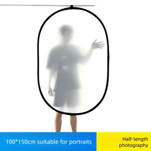 TEMU 1.5x1m 접이식 소프트 라이트 패널 - 조절 가능한 높이, 60x90cm/90x120cm/100x150cm/120x180cm/150x200cm, 가벼우면서 튼튼한 프레임, 실내/실외 사용, 자연광 확산, 포트레이트, 제품 사진, 사진 촬영, 사진 촬영, 사진 촬영, 실내 조명, 다용도 조명, 내구성 있는 구조, 전문 사진가