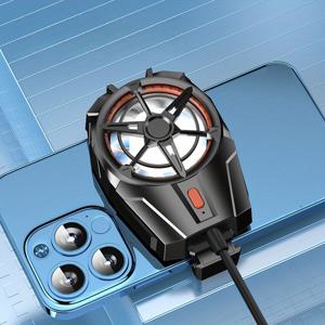 TEMU 업그레이드된 X52 스마트폰 쿨링 팬 1개, 조용한 작동 및 세 가지 속도 조절 가능, 모바일 게임용