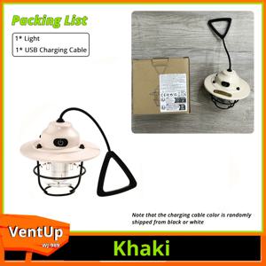 TEMU 1개 LED 휴대용 캠핑 라이트, USB 충전식 텐트 행잉 라이트, 밝은 다기능 비상용 화이트 및 웜 라이트 랜턴, 하이킹용 후크가 있는 캠핑 핸드 토치, 선물용, 낚시, 트레킹, 유지보수, 비상 조명|캠핑랜턴|후레쉬