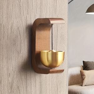 TEMU 아르데코 스타일 이너도어용 구리합금 풍경, 방수형 수동식 알람이 있는 메탈문걸이 | 축제철을 위한 홈오피스 장식품 & 선물 | 우아한 가정용 장식품, 현관용 풍경, Boho 인테리어, 빈티지 홈디코, 독특한 홈де코, 페스티벌 장식, 핸드크래프트 벨