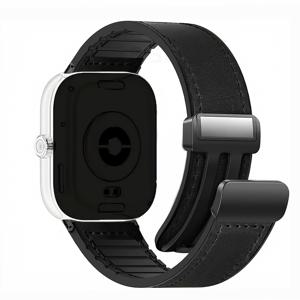 TEMU Redmi Watch 5/4 & for Xiaomi Band 9 Pro/Mi Band 8 Pro 호환 마그네틱 스트랩 - 튼튼한 합성 가죽 스트랩, 마그네틱 잠금, Redmi Watch 5/4 & for Xiaomi Band 9 Pro/Mi Band 8 Pro 스마트워치 호환 - 헬스, 수영에 적합