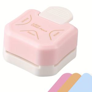 TEMU 3in 1 코너 펀치, 4mm, 7mm, 10mm 3방향 코너 라운드러 펀치, 라미네이트, 카드스톡, 불릿 저널, 초대장, 선물 태그, 포토카드, 명함, 스크랩북용