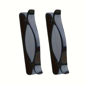 TEMU 2개 세트 무드릴링 접착식 핸들 - 강력한 스티키 도어 클립, 유리 도어, 옷장, 냉장고, 주방 캐비닛 및 창문용, 손상 없는 설치 - 표면 장착 핸들, 고품질 마감, 가구 업그레이드 도구