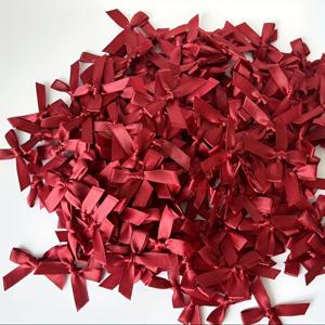 TEMU 40개/세트 발레 스타일 귀여운 리본 소형 보우넛 하트 DIY 의류 액세서리, 풍선 리본, 웨딩 파티 장식, 방 꾸미기, 홈 데코, 핑크 선물 포장 장식 공예 카드 장식