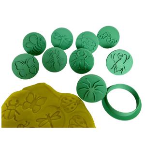 TEMU 9개 곤충 클레이 몰드 세트 - DIY 클레이 커팅용 내구성 있는 플라스틱 공예 몰드, 동물 모양 및 세라믹 제작 - 초보자와 전문가를 위한 완벽한 세라믹 공예 도구, 창의적인 공예, 쉬운 탈형 재료