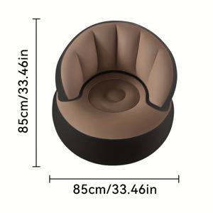 TEMU 가정 및 야외용 휴대용 인플레이터블 싱글 소파, 가족과 친구에게 선물하기 좋은 휴대가 편리한 의자