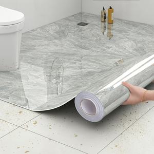 TEMU 방수, 미끄럼 방지 욕실 바닥 및 벽 스티커 - 자가 접착 변기 리모델링 데칼