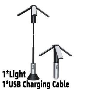 TEMU 5가지 조명 모드가 있는 다기능 휴대용 LED 캠핑 라이트, 초광범위 조명, 조절 가능한 초점, USB 충전식, 광택 메탈 마감, 버튼 제어, 야외 활동, 캠핑 장비에 이상적 | 조절 가능한 조명 | 내구성 있는 구조, 캠핑 필수품, 캠핑 라이트, 캠핑 장비, 충전식 라이트, 캠핑 액세서리, 캠핑 램프