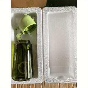 TEMU 16oz BPA 프리 유리제 이중 따르기 기능 & UV 보호가 있는 올리브오일 스프레이어와 디스펜서 - 다크그린 주방용 오일 디스펜서 인체공학적 그립, 요리, 굽기, 샐러드 소스를 위한 정밀 조절 - 현대식 주방의 필수품, 위생적인 원터치 작동, 내구성 있는 유리병, 요리용 글라스 오일 스프레이 디스펜서