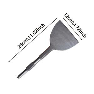 TEMU PTA 헤비듀티 와이드 트로웰 - 인체공학적 미끄럼 방지 핸들과 날카로운 가장자리가 있는 헤비듀티 구조 - 대형 표면 커버리지를 위한 울트라씬 플랫 타일, 스톤, 콘크리트 도구 - 대리석, 콘크리트와 호환 - 바닥, 벽, 카운터탑에 이상적 - 전문가용 및 DIY 사용 - 정밀 및 제어를 위한 와이드 블레이드의 산업용 트로웰 - 내구성 및 정밀