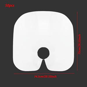 TEMU 50개 헤비듀티 일회용 케이프 - 머리 염색, 펌, 전용 디자인 - 위생적 일회용, 전문적인 스트레이트닝, 펌, 컬러링 트리트먼트에 적합 - 살롱 및 스파용 전용, 고품질 원단으로 제작