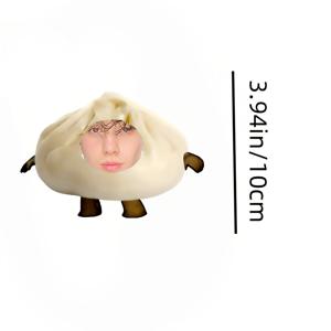 TEMU 맞춤형 얼굴 사진 개인 디자인 베개, 번 스타일 소재 디자인 베개, 침대 옆, 소파, 차량, 장식용 디스플레이 오너먼트에 적합 - 부드러운 원단 양면 인쇄 디자인으로 제작, 부드러운 소재로 채워진, 생일, 크리스마스, 데이 및 연중 파티 장식에 적합. 만화 음식 패턴이 있는 쿠션 디자인