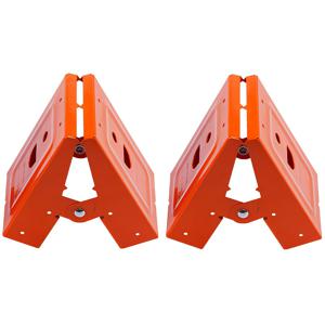 TEMU 2개 세트 - 헤비듀티 금속 사우스호스 브래킷, 견고한 A-프레임 디자인과 튼튼한 베이스 & 탑, 나사 포함으로 쉬운 조립, 목공용대, 작업대, DIY 프로젝트에 적합한 내구성 있는 금속 제품 - 목재와 금속 프레임과의 호환성, 산업용 강도로 안전하게 부착할 수 있는 SAWHOSES 브래킷