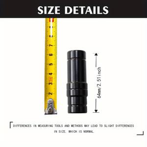 TEMU 1개 OKHEAL링 풀 큐 조인트 보호대 - 나사형 끝이 있는 헤비듀티 당구 큐 조인트 캡, MEZZ/Predator 큐와 호환 가능, 스크래치 및 충격 방지 조인트 커버 - 전문가 및 아마추어 선수용 당구 스틱 보호대 - 게임룸 필수품, 세련된 디자인, 견고한 구조, 게임룸 소유자