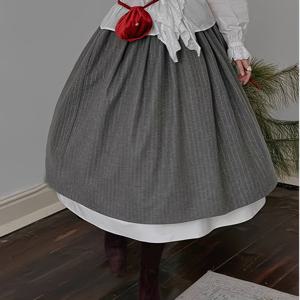 TEMU 여성용 하이웨이스트 세로 스커트 - 플레어 밑단, 올 시즌 활용 가능한 파티 & 캐주얼 의상, 우아한 오피스룩부터 이브닝룩까지, 포멀 & 데일리 이벤트에 적합한 비침 방지 원단, 귀여운 스커트, 이벤트 복장, 비침 방지 원단, 구조적인 디자인, 패션 애호가, 직장복, 내구성 좋은 소재, 패션을 중시하는 여성|오피스룩