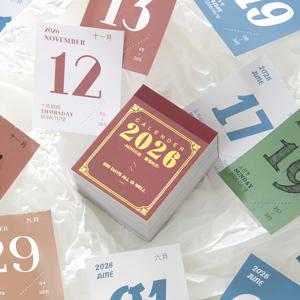 TEMU 학생들을 위한 심플한 2026 MINI 캘린더, 플래너, 노트. 스크랩북, 공예, 크리스마스, 할로윈, 사무용품, 신학기 시즌에 완벽합니다.