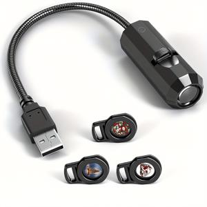 TEMU 눈사람, 순록 크리스마스 트리 USB LED 무드등 - 실내용 휴대용 분위기 램프, 침실 또는 사무실용; 창의적인 파티 테마, 계절 장식, 축제 조명, 전통적인 디자인, 내구성 있는 플라스틱, 데스크탑 조명, 장식용 조명, 홈 데코레이터, 직장인