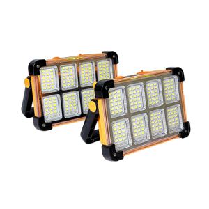 TEMU 2개 세트 LED 태양광 캠핑등, 4단계 조절과 충전식으로 야외활동(하이킹·낚시·밤장수)에 적합한 휴대용작업등. 비상사용, LED 태양광 캠핑라이트, 텐트팬&캠프링구성품, 초경량 캠핑기어, 산악복지용, 에너지 효율형 LED, 휴대용랜턴|캠핑선풍기|캠핑랜턴