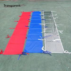 TEMU 확장된 두꺼운 디자인의 헤비듀티 PVC 텐트 레인플라이 - 캠핑, 하이킹 및 배낭 여행용 방수 야외 쉼터 - 쉬운 설치가 가능한 내구성 있는 날씨 저항 텐트 커버, 캠핑 텐트, 하이킹 기어, 견고한 폴 지지대, 테라스용 투명 타프