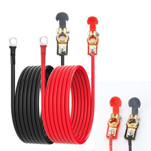 TEMU 차량 배터리용 인버터 D2 긍정 및 음성 터미널이 순수 구리로 제작되었으며, 10AWG 케이블이 함께 제공됩니다. 자동차, , 트럭 및 태양광 장치와 같은 차량의 배터리를 시작하기 위해 주로 설계되었습니다