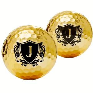 TEMU 골프공 2개 세트, 합성고무 – 남자친구/아빠를 위한 생일&크리스마스 선물