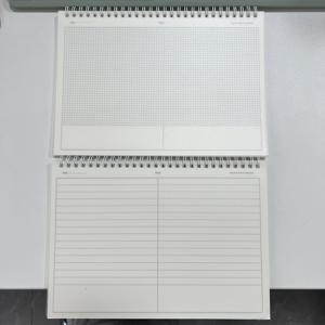 TEMU 2개 PVC 소프트커버 롤지 노트북, B5 사이즈, 60장/120페이지, 공부 노트, 업무 기록, DIY 매뉴얼, , 학생 및 직장인용, 사무용품,휴대용 노트북,컴팩트 디자인,PVC 소재,내구성 있는 커버,노트테이킹 저널,필기 패드,창의적인 전문가들