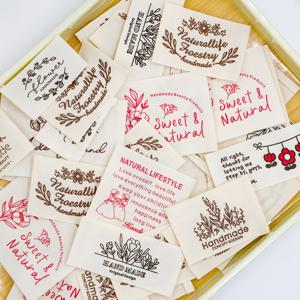 TEMU 36개 핸드메이드 패브릭 재봉 라벨 - 레이스 트림 & 핸드페인팅 느낌 테두리 - 다색 DIY 다림/클리어 접착 뒷면 - 옷, 가방, 모자, 장갑용 - 니팅, 퀼팅, 드레스메이킹 공예 태그 (재봉 없이 사용 가능)