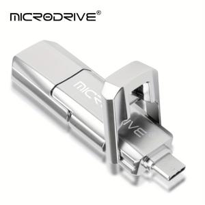 TEMU MicroDrive 2-in-1 타입-C 플래시 드라이브 64GB/128GB/256GB - USB 3.0 & 타입-C 듀얼 , 컴팩트 휴대용 디자인, PC/노트북/스마트폰/태블릿용, 고속 데이터 전송, 내구성 있는 메탈 클립, 및 윈도우 호환, 스마트폰 저장 공간, 세련된 금속 마감, 견고한 구조, USB 메모리 스틱, USB 플래시 드라이브