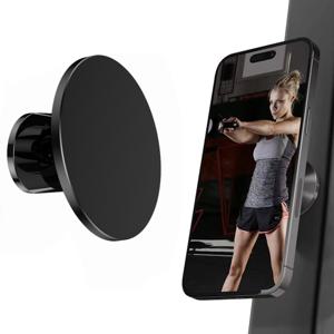 TEMU 양면 자석 브라켓, 새로운 체육관 골프장 듀얼 자석 휴대용 게으른 자석 휴대폰 홀더, 체육관 액세서리,운동 동반자,휴대용 스탠드,컴팩트 디자인,자석 그립,폰 마운트,스마트폰 스탠드,피트니스 애호가