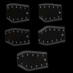 TEMU 5개 눈썹 모양 스텐실 세트, 빠르고 정확한 스타일링을 위한 멀티-툴 키트, 눈썹 디자인 및 타투용 매직 도구, 플라스틱 소재, 배터리 필요 없음, 뷰티 및 개인 관리 액세서리, 눈썹 모양 스텐실|슬림한 디자인|내구성 있는 플라스틱, 눈썹 모양 스텐실, 메이크업 제품