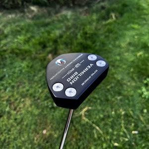 TEMU 전문 훈련용 블랙 골프 퍼터, Vermilion Bird VB-P01, 남녀 모두를 위해 설계되었으며, 정밀한 퍼팅을 위한 길이는 34인치입니다.