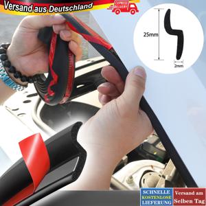 TEMU 2m/6.56ft 헤비듀티 블랙 & 레드 Z형 자동차 도어 윈도우 고무 씰 스트립 (접착식) - 프론트 도어 & 윈도우 웨더스트립, 소음 차단, 정밀 핏 (자동차, SUV, 트럭용) - 쉬운 설치 (도어 프레임, 엔진 커버, 유리 가장자리 호환) - 빗물 차단을 위한 중공 디자인, 내구성 & 유연성, 레드/블랙 컬러 스킴