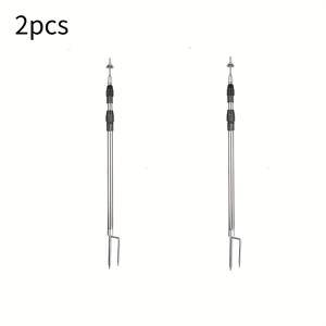 TEMU 2개/4개 텐트 캐노피 폴 스테인리스 스틸 소재, 더 강력한 내구성, 해변 텐트, 캠핑 텐트, 차량용 텐트에 적합. 접이식 디자인으로 휴대 간편, 캠핑용 텐트,루프탑 텐트,비즈니스용 텐트, 자동차 차양,비치 쉐이드,컴팩트 디자인,휴대용 캐노피,방수 폴,튼튼한 프레임,이벤트 주최자,캠퍼스