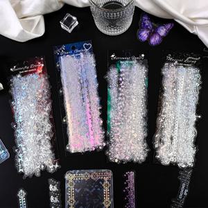 TEMU 180장의 은색 리본 레이스 하트 모양 긴 PET 반투명 레이저 홀로그래픽 장식 테이프, 스크랩북, 다이어리 앨범, 컴퓨터 폰 케이스, 물병, 기타 장식에 적합, 스티커 북용 스크랩북 용품, 스크랩북 스티커, 스크랩북 스티커, A4 스크랩북 스티커, 스크랩북 용품, 저널링용 스티커, 저널링 용품