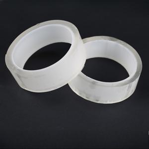 TEMU 2개입 초강력 양면 나노 접착 테이프 - 재사용 가능, 넓은 표면 호환성 (대리석/타일/유리/석고/목재/금속) - 벽, 바닥, 거울, 샤워실 문에 강력한 부착력 - 홈 데코 & 건설용 쉬운 이동식 PET 필름 - 사진, 포스터, 간판 걸기에 이상적 - 오래 지속되는 접착력