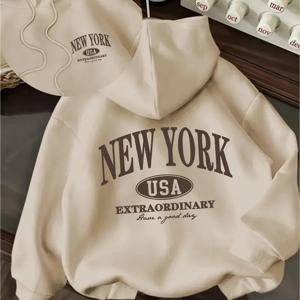 TEMU 여성용 캐주얼 후드티 