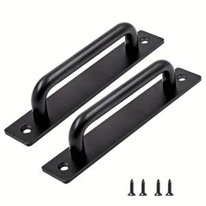 TEMU 2개/4개 알루미늄 합금 무드릴 도어 핸들 풀 - 모던 스타일, 광택 마감, 창문, 문, 발코니 도어용 쉬운 설치, 도어 핸들, 창문용 도어 핸들, 매끄러운 메탈릭 마감, 내구성 있는 구조, 인테리어 도어용 도어 핸들, 도어 핸들, 인테리어 도어 핸들, 도어 잠금