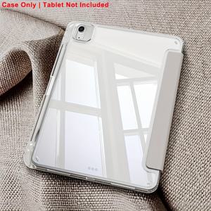 TEMU 아이패드 에어 4 5 6 .9인치 11인치 2020/2022/2024/2025 에어 11인치 M2/M3용 투명 보호 케이스, 펜 슬롯 포함, PU 가죽 플립 자석 스탠드 케이스, 자동 깨우기/잠자기 기능, 자동 깨우기 및 잠자기 케이스,펜 보관 케이스, 디자인, 소재,내구성 있는 태블릿 케이스,접이식 스탠드,아이패드 사용자,비즈니스 여행자|필통