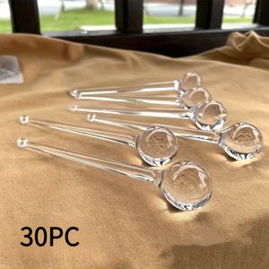 TEMU 12개/30개 우아한 아크릴 눈물방울 장식 - 전원 불필요, 깃털 없음, 크리스마스, 설날, 발렌타인데이, 어버이날, 결혼식, 생일 선물로 이상적