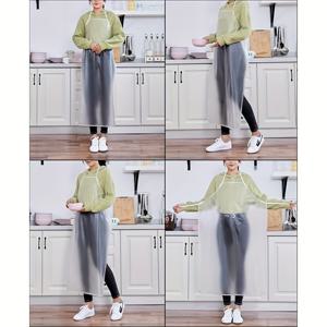 TEMU 조절 가능한 투명 플라스틱 주방용 앞치마 - 내구성 있고 쉽게 청소할 수 있는, 요리 및 서빙에 이상적, 가정용으로 완벽, 요리용 앞치마|조절 가능한 앞치마|내구성 있는 플라스틱, 여성용 주방용 앞치마, 요리용 앞치마, 주방용 앞치마, 여름 앞치마 여성, 앞치마 원피스형, 허리 앞치마, 앞치마 주방, 앞치마 방수, 방수 앞치마