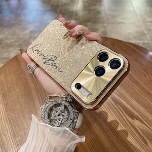 TEMU 아이폰 17 Pro Max, 17 Air, 17 Pro에 적합한 맞춤 DIY 개인 이름 글리터 폰 케이스, 휴대폰케이스, 휴대폰 케이스, 핸드폰 케이스, 갤럭시 케이스, 갤럭시 폰케이스, 아이폰케이스