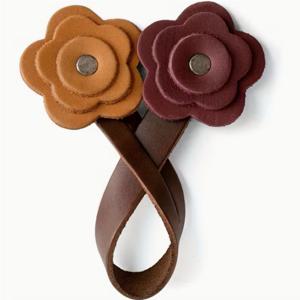 TEMU 1개 우아한 장미꽃 키체인 가방참, 5잎 꽃 & 잎 디자인, 센터 캡 악센트, 안전한 스냅 버튼 & 스트랩 루프 - 여성 핸드백 파우치 액세서리, 내구성 있는 장미펜던트, 지갑, 다이어리용