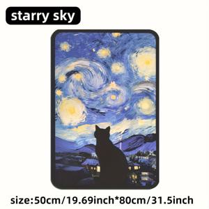 TEMU 실내 발톱 연마 및 놀이용 고양이 스크래치 보드 장난감, 자체 접착식 클라이밍 매트, 내구성 있는 다기능 고양이 스크래치 패드, 크리스마스 장식 및 할로윈 선물