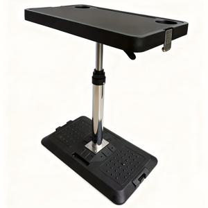 TEMU NBBNSY 다기능 차량용 책상 - 높이 조절 가능, 튼튼한 플라스틱, 차량 내부용 컴팩트 디자인, 업무 및 학습에 적합, 차량 작업 공간 솔루션|모던 차량용 책상|높이 조절 책상, 차량용 책상