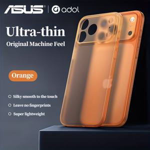 TEMU ASUS 초슬림 케이스, 아이폰 17 Pro Max 호환, 새로운 무광 마감, 냉각 및 방열 설계, 보호 커버, 렌즈 보호를 위한 완전 밀폐형, 남녀 공용 낙하 방지, 심플한 외관, 폰 케이스, 폰 커버