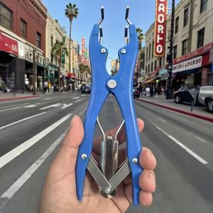 TEMU 수동 풍선 확장 도구 - 블루 & 라텍스 풍선, 부보, 클라운, 꼬리 절단 링 및 고기 절단 링용 - 파티, 서커스, 가축 관리용 핸드헬드 비필요 (필요 없음)